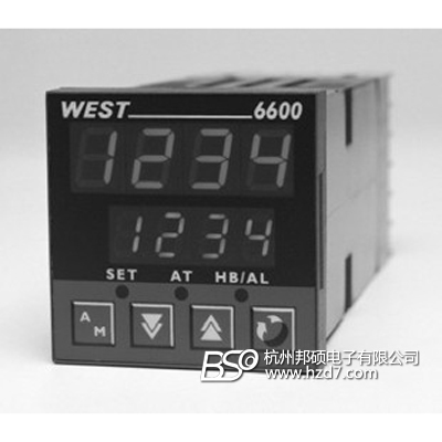 英国WEST 6600塑料挤出专用温度控制器